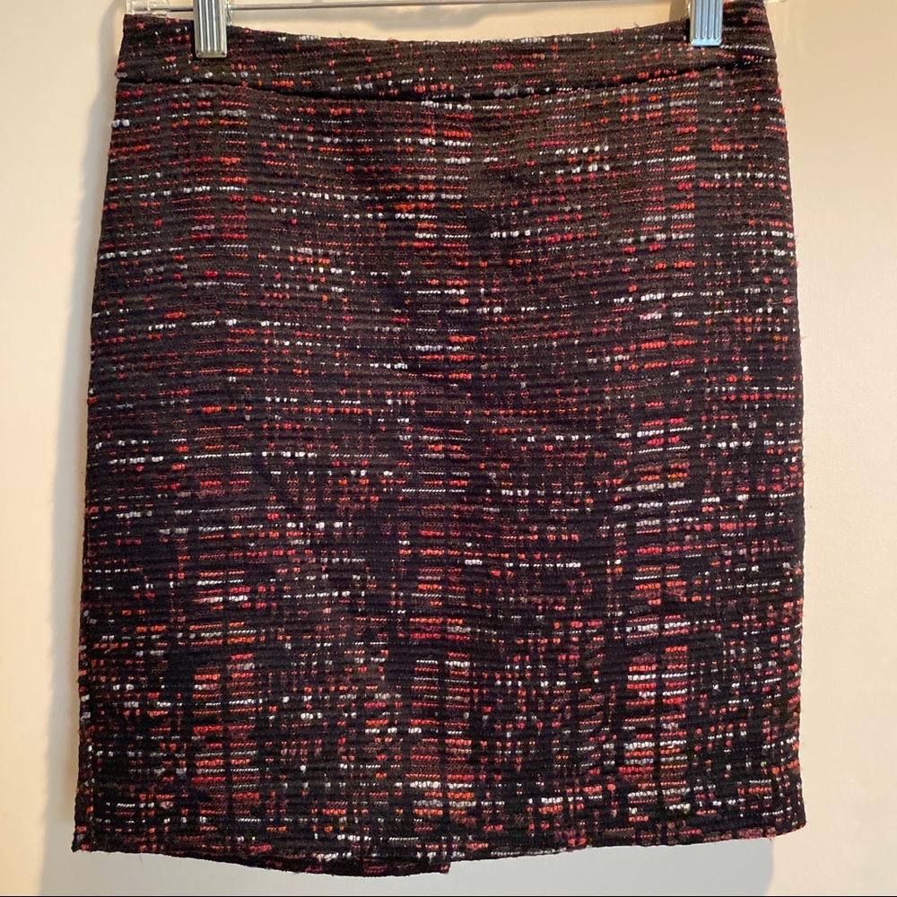 Tweed short skirt